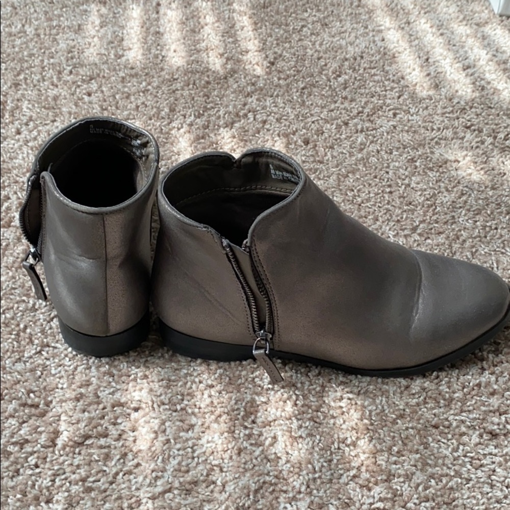 Silver Boots.
